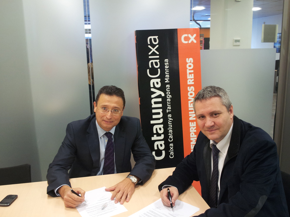 ACECA firma un convenio con Catalunya Caixa 