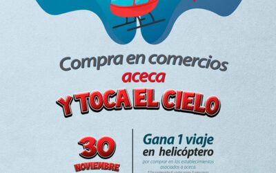 ACECA lanza la campaña Compra en comercios ACECA y toca el cielo