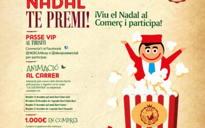 Aquest Nadal té premi!”, la campaña de Navidad de ACECA y Federació de comerç